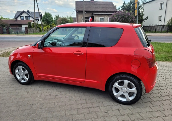 Suzuki Swift cena 14800 przebieg: 87000, rok produkcji 2006 z Poręba małe 277